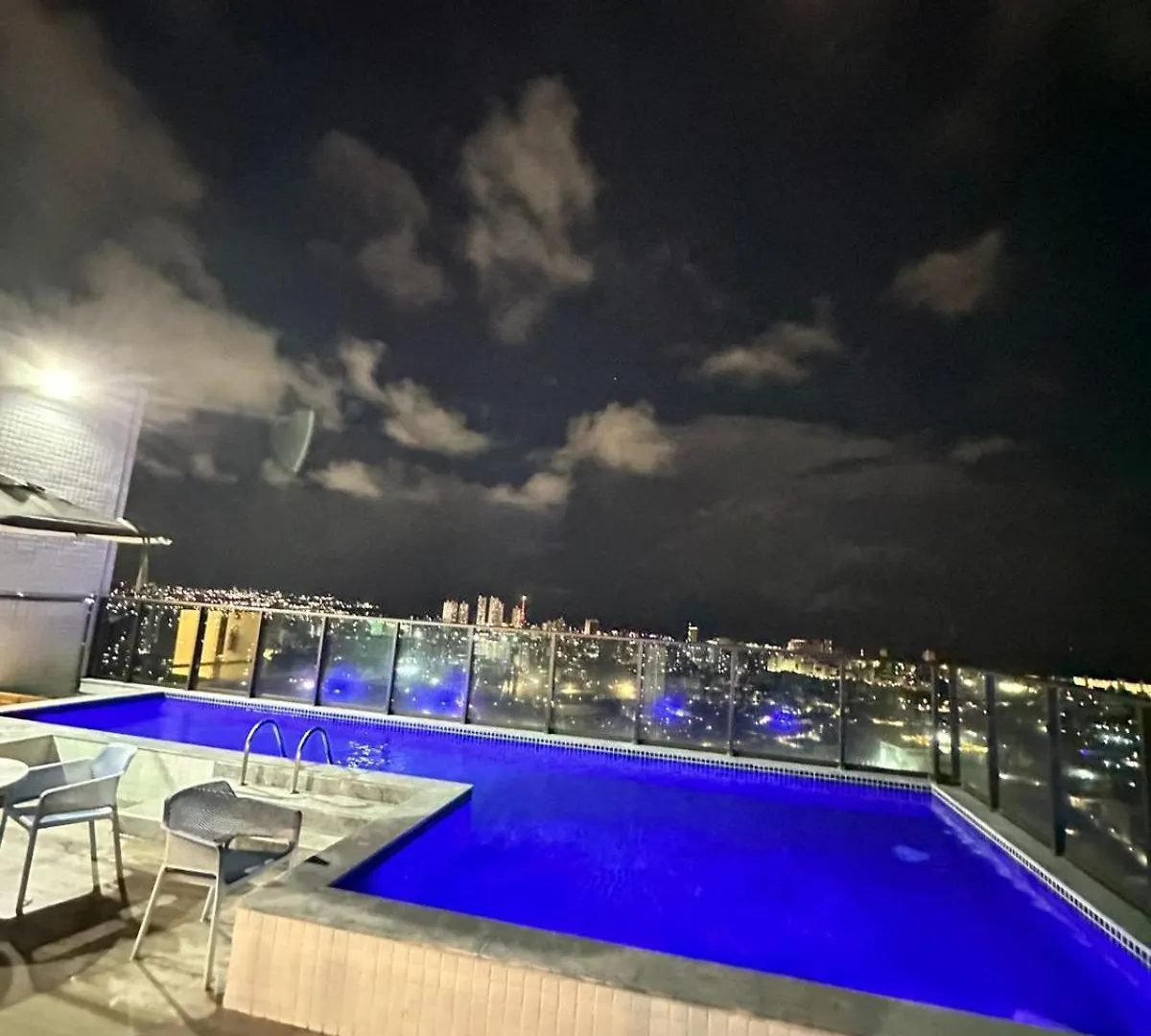Апартаменты Flat Premium Recife - Ilha Do Leite Piscina Termica Бразилия